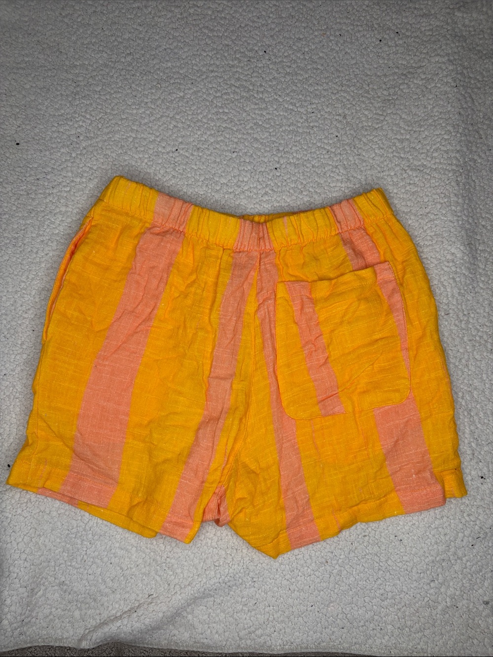 NWT Zara Striped Cotton Shorts: Size Small - Picture 2 of 7
